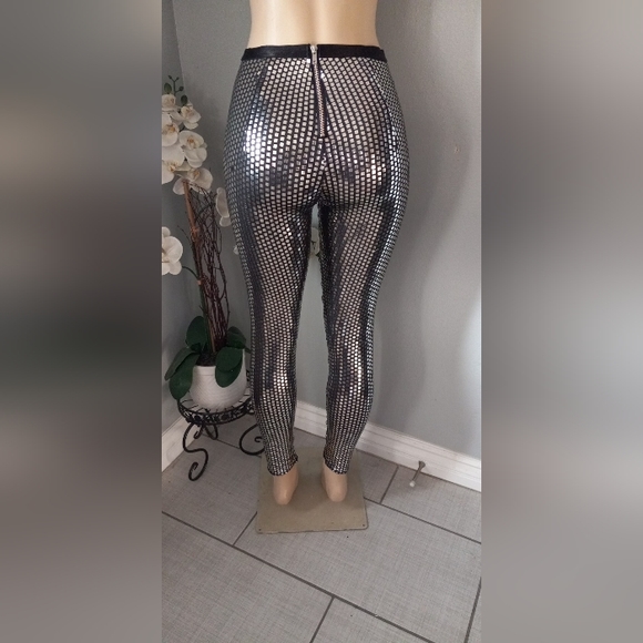 Forever 21 Metallic Sequin Knit Legging - Picture 6 of 6